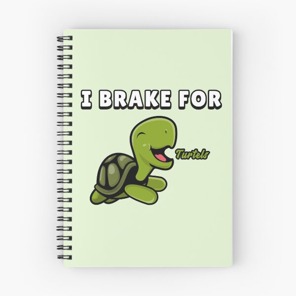 Item preview, I Brake For Turtles Turtle Lover Box Turtle Sea Turtle Shell Power designed and sold by KLINESTORE.