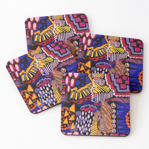 Item preview, Creative colorful abstraction. Children's drawings designed and sold by NatalliaNovik.