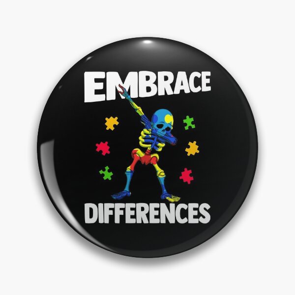 Item preview, Embrace Difference Autism Awareness designed and sold by Bendthetrend.