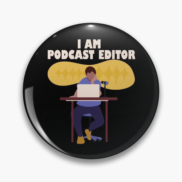 Item preview, I Am Podcast Editor designed and sold by DesignByJK.