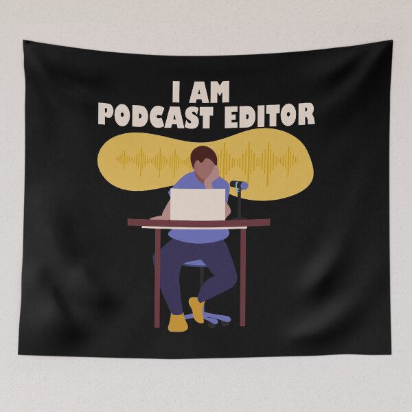 Artikelvorschau, Ich bin Podcast-Editor entworfen und verkauft von DesignByJK.