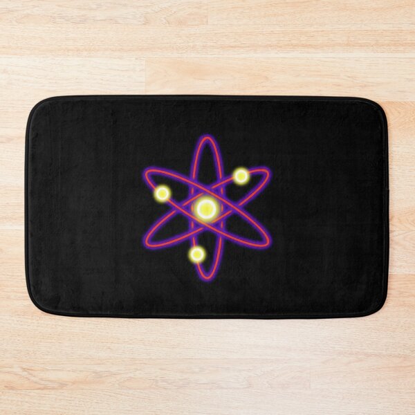 Item preview, Red Neon Lights Cosmos Atom designed and sold by Milasneeze.
