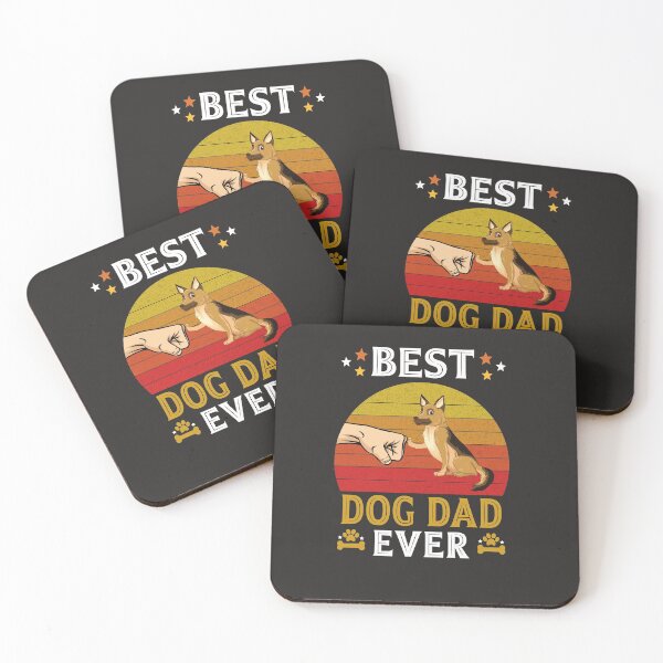 Item preview, Best Dog Dad Ever Funny Dog Fist Bump - Dog Lovers designed and sold by Bodyguard69.
