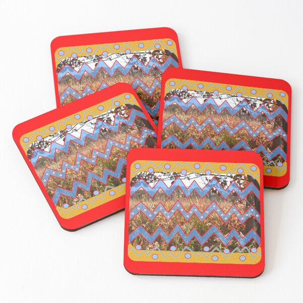 Item preview, Zigzag Over Autumn Prairie designed and sold by artfulnotebook.