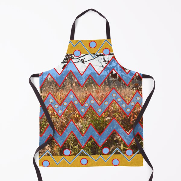 Item preview, Zigzag Over Autumn Prairie designed and sold by artfulnotebook.