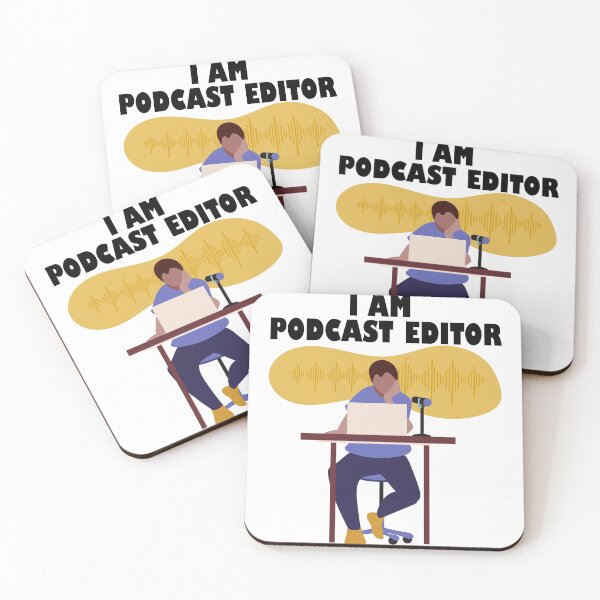 Item preview, I Am Podcast Editor designed and sold by DesignByJK.