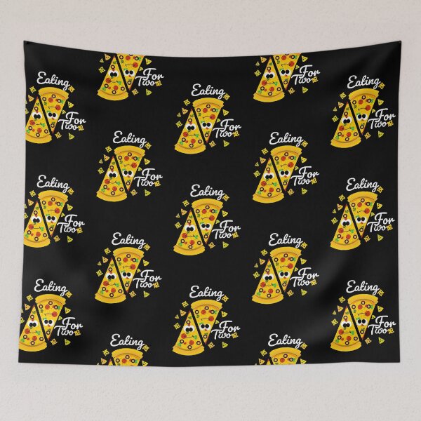 Item preview, Eating Pizza For Two designed and sold by Preety Padhiyar.