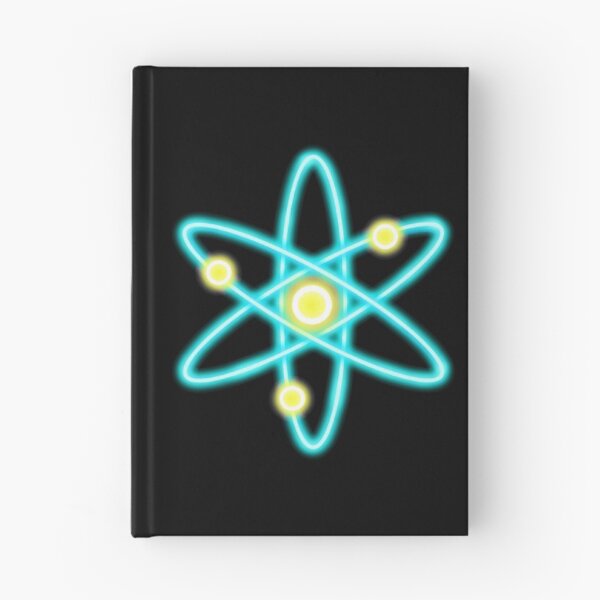Item preview, Light Blue Neon Lights Cosmos Atom designed and sold by Milasneeze.