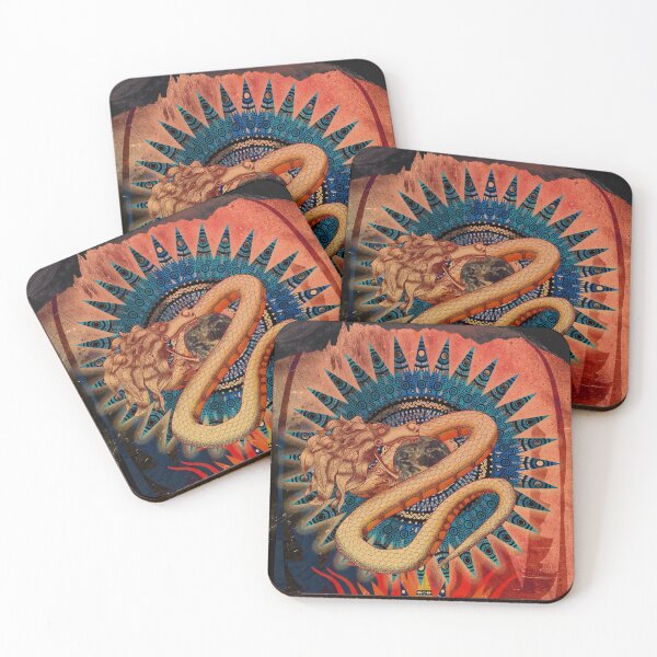 Item preview, Mayan Psychedelic Serpent Sun designed and sold by Jon J.S.H.