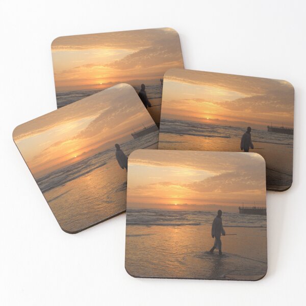Item preview, Durban sunrise - spectacular shades of orange and gold as the sun rises in the sky. designed and sold by LizziesSpace.