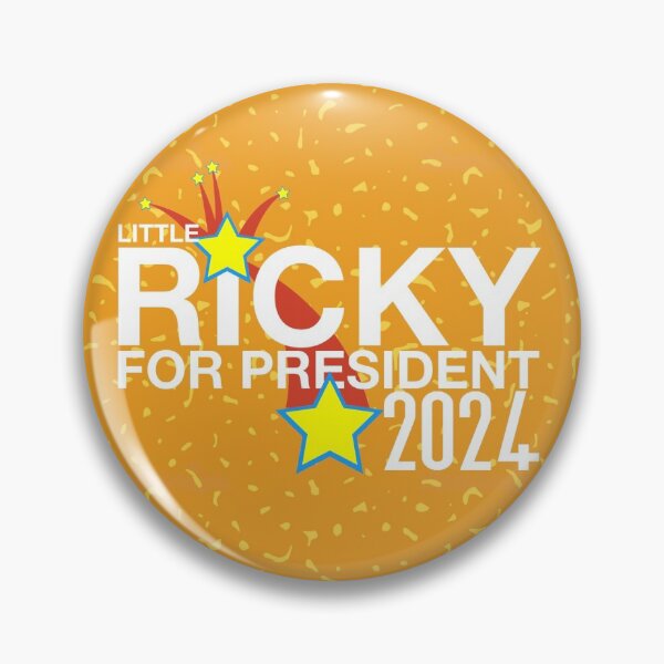 Item preview, Little Ricky For President Pin designed and sold by plathe31.