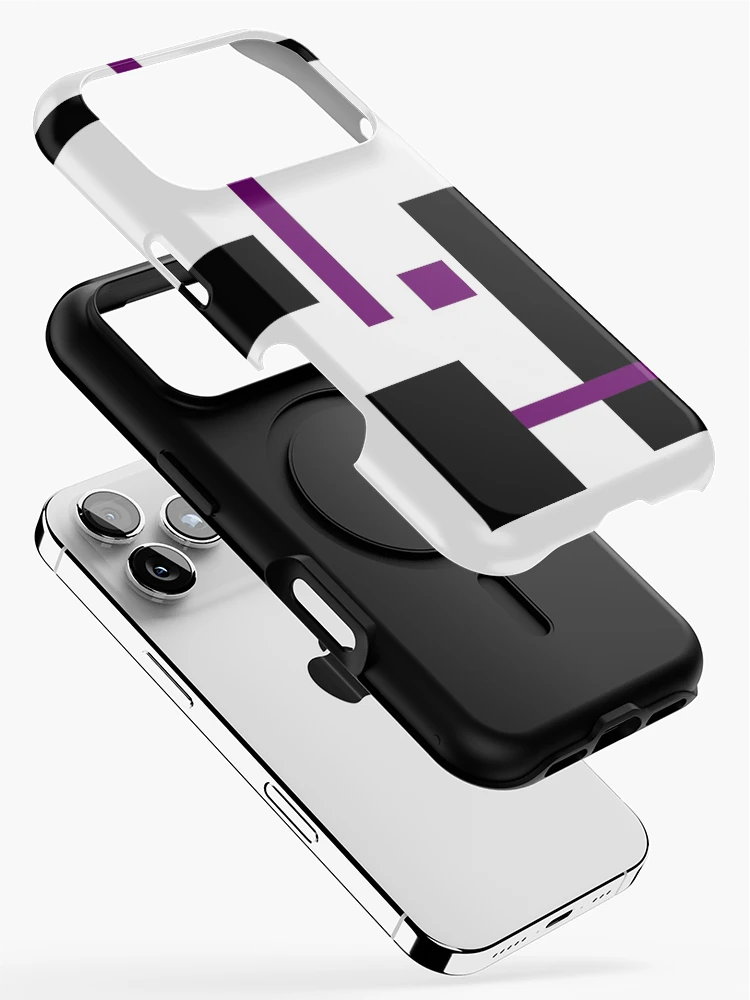 Thumbnail 2 of 4, iPhone Case, Rectangular Pattern 13 designed and sold by supernova23.