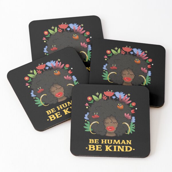 Item preview, Be Human, Be Kind, Black History Month designed and sold by Windmill Wildflowers.