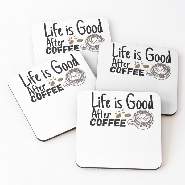 Item preview, Life Is Good After Coffee,Funny Coffee Lover Gift,Birthday, Perfect Gift designed and sold by PIXEcompany.