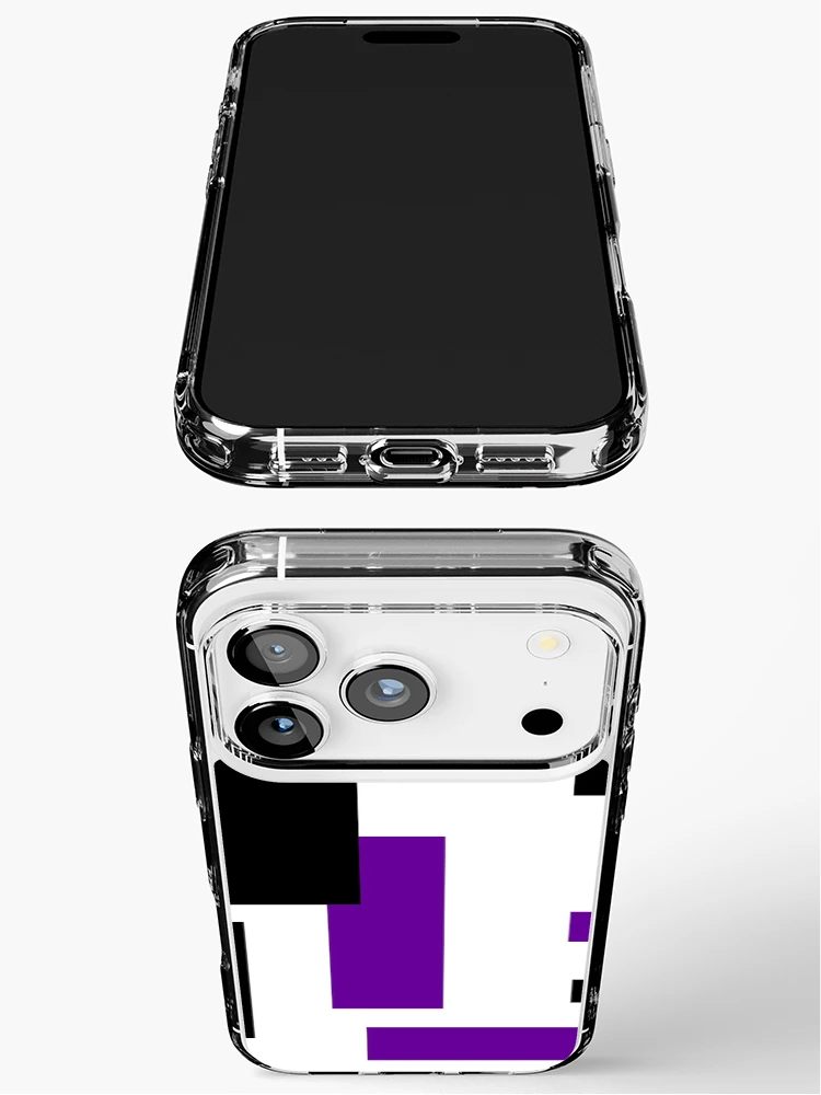 Thumbnail 3 of 5, iPhone Case, Rectangular Pattern 43 designed and sold by supernova23.