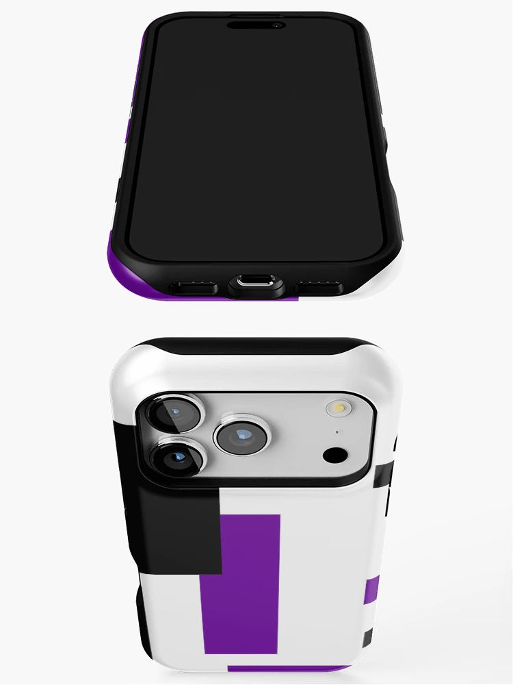 Thumbnail 3 of 4, iPhone Case, Rectangular Pattern 43  designed and sold by supernova23.