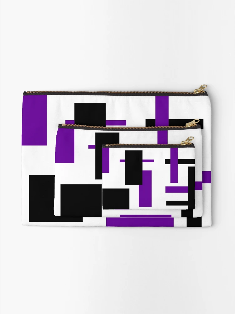 Thumbnail 2 of 4, Zipper Pouch, Rectangular Pattern 43 designed and sold by supernova23.