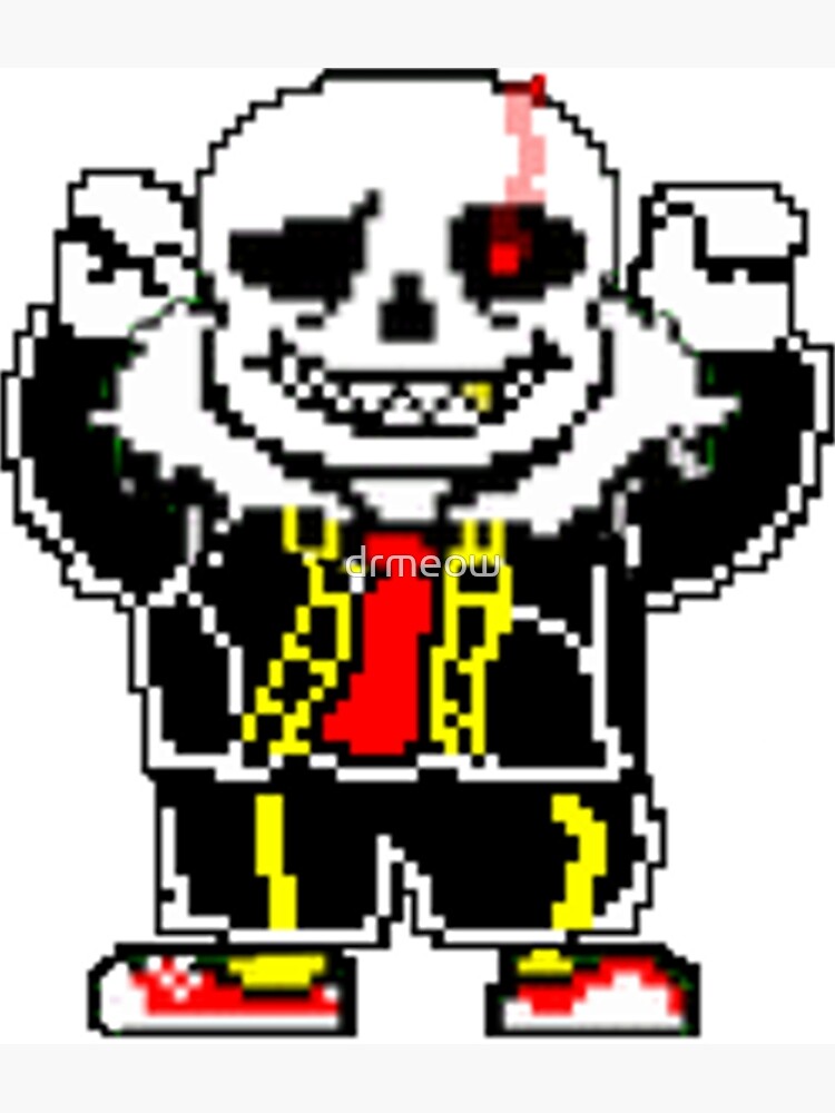 Underfell Sans - Pixel art