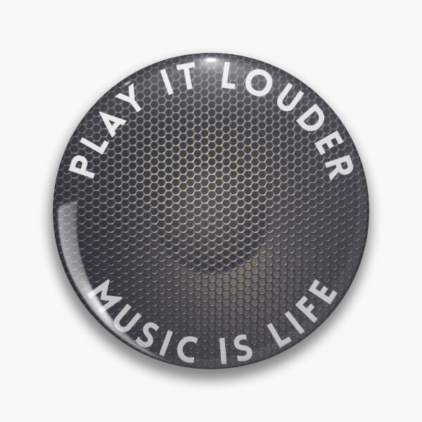 Item preview, Play it Louder | Music is Life designed and sold by AcidTed.