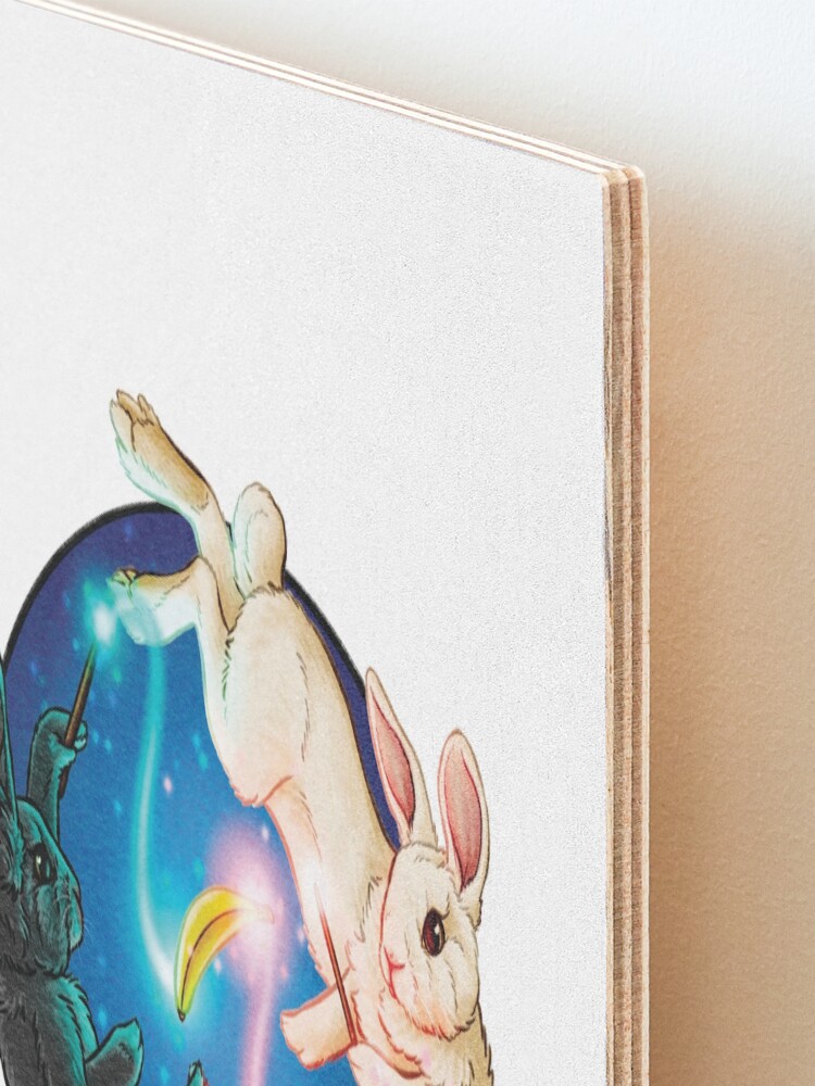 Alternate view of Magical duel Mounted Print