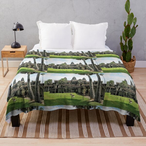 Item preview, Angkor Wat (Cambodia) Main Temple Complex From The Left designed and sold by BeatPoet.