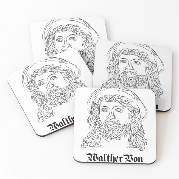 Item preview, Writing with Walther Von Der Vogelweide designed and sold by JamesinShirts.