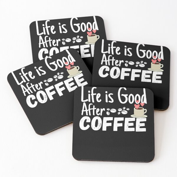 Item preview, Life Is Good After Coffee,Funny Coffee Lover Gift,Birthday, Perfect Gift designed and sold by PIXEcompany.