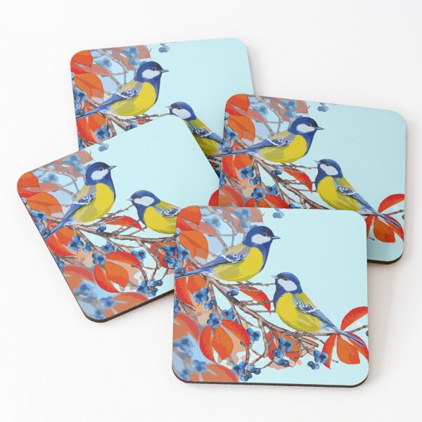 Item preview, Little birds in the berry tree designed and sold by Karine Dupras.
