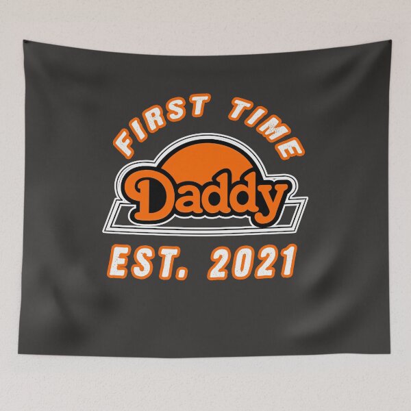 Item preview, First Time Daddy New Dad Est 2021 Shirt Fathers Day gift designed and sold by Bodyguard69.