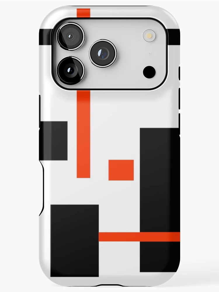 Thumbnail 1 of 4, iPhone Case, Rectangular Pattern 16 designed and sold by supernova23.