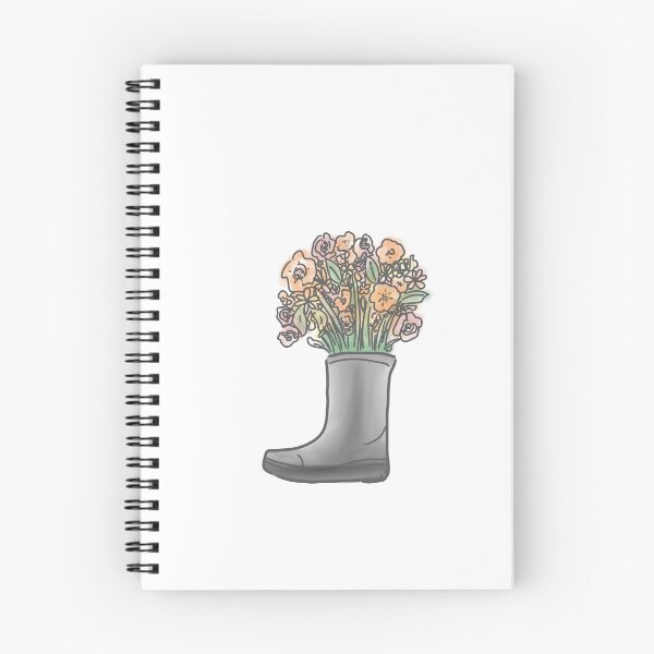 Item preview, Flowers in a welly  designed and sold by doodling-dancer.