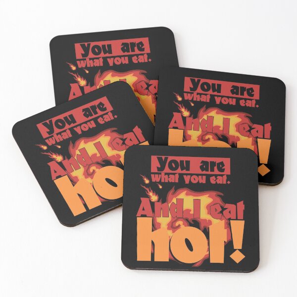 Item preview, You are what you eat I eat hot chili saying designed and sold by Andreas-Jaeger.