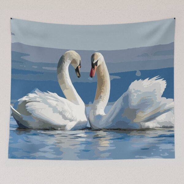 Item preview, swan designed and sold by Karine Dupras.