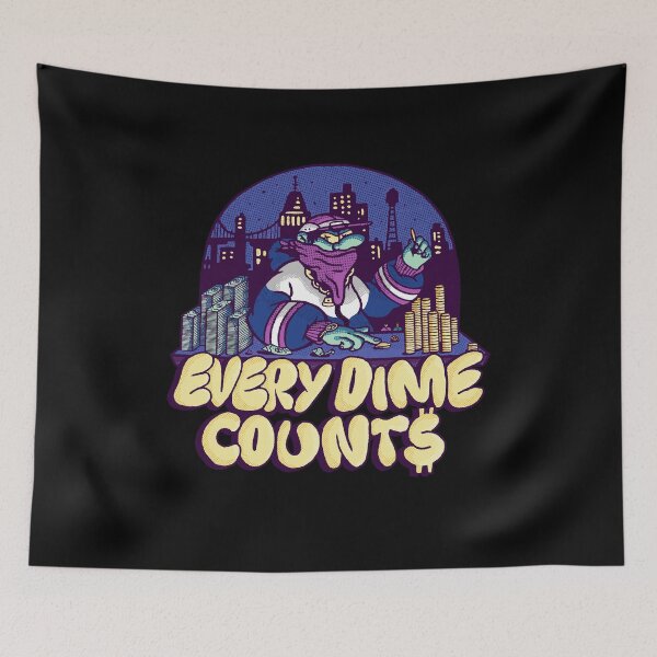 Item preview, Graffiti Gangster every dime counts designed and sold by Piztees.