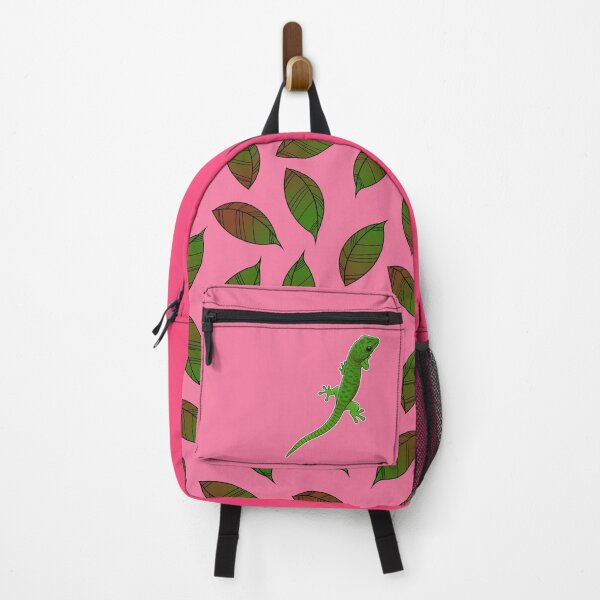 Item preview, Madagascar Day Gecko Backpack designed and sold by girl-makes-art.