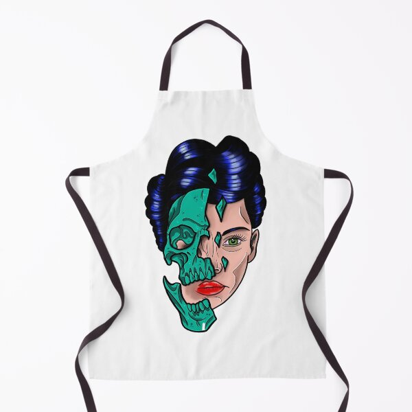 Item preview, Lady face skull design  designed and sold by nellas1976.