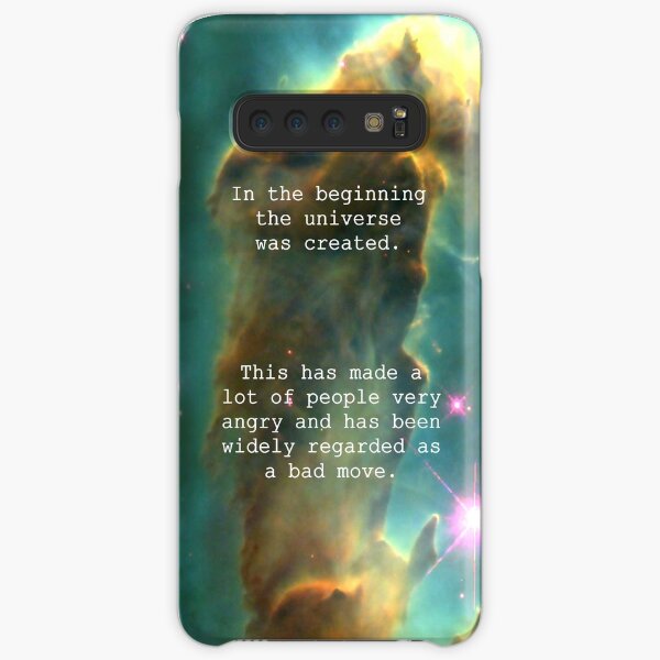 Hitchhiker's Guide Quote Samsung Galaxy Snap Case