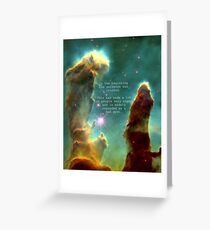 Hitchhiker's Guide Quote Greeting Card