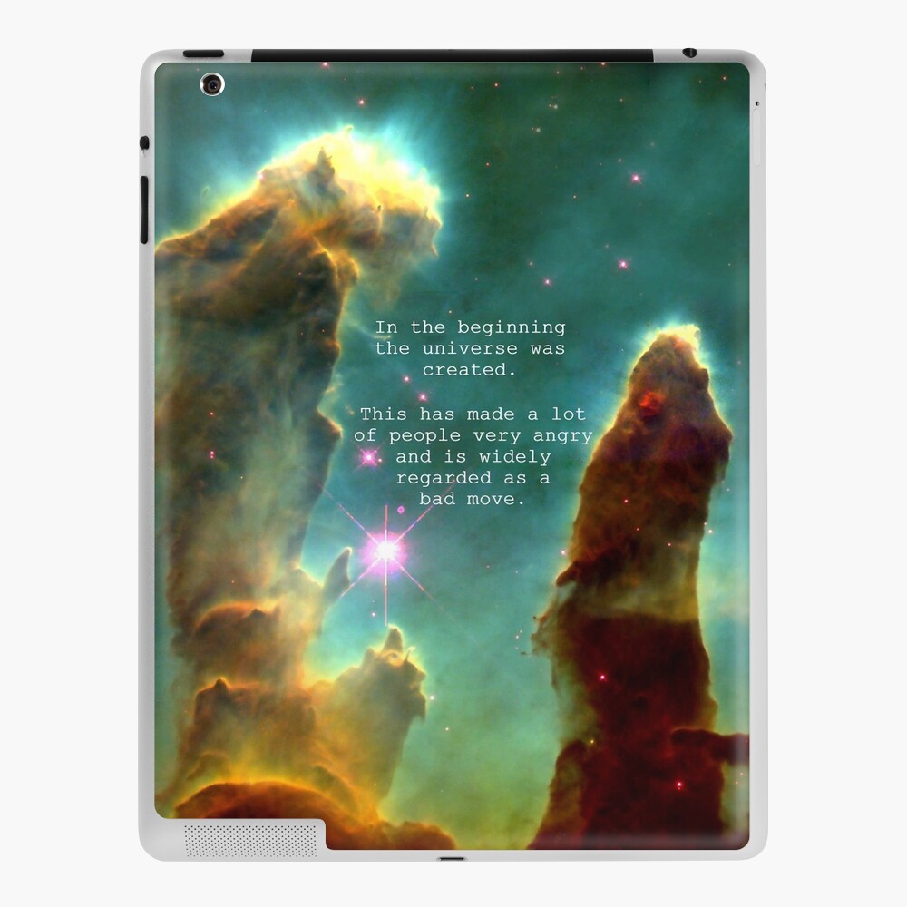 HHGttG - It Could Be Worse iPad Case & Skin for Sale by futuristicvlad