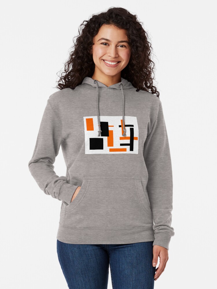 Alternate view of Rectangular Pattern 46 Lightweight Hoodie