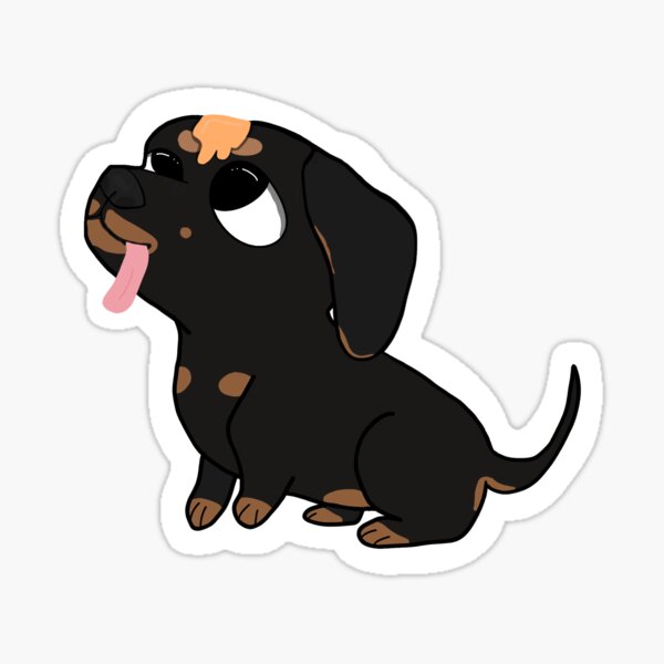 Butter Dog Sticker for Sale by 4n77