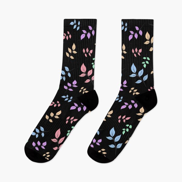 Item preview, Pretty colorful leaves pattern designed and sold by MeIanie.