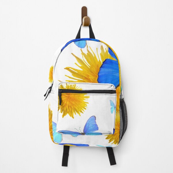 Item preview,  DANDELION FLOWERS & BLUE BUTTERFLIES ART designed and sold by sharlesart.