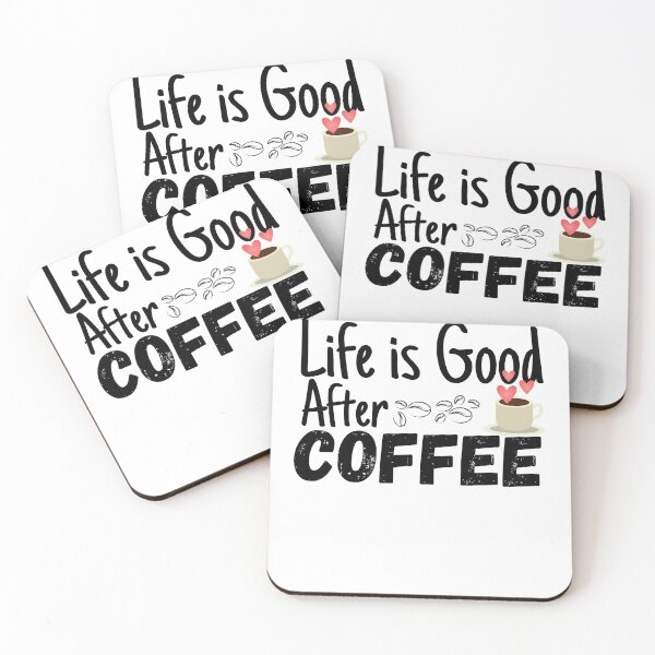 Item preview, Life Is Good After Coffee,Funny Coffee Lover Gift,Birthday, Perfect Gift designed and sold by PIXEcompany.