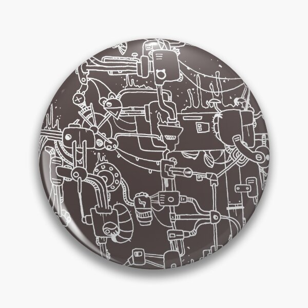 Item preview, The Machine (White) designed and sold by Darjeeling-Arts.