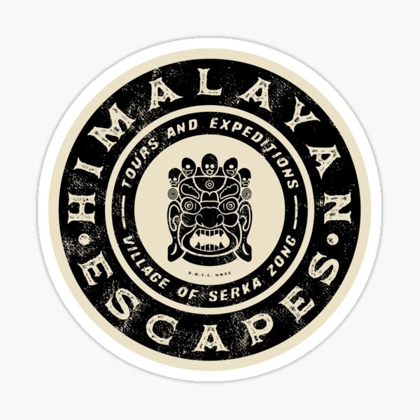 Himalayan Escapes (Expedition Everest) Alternate - Theme Park Series Sticker