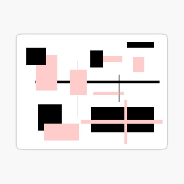 Rectangular Pattern 20 Sticker
