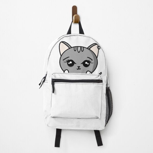 Item preview, Cute grey cat with earing designed and sold by atiksugiwara.