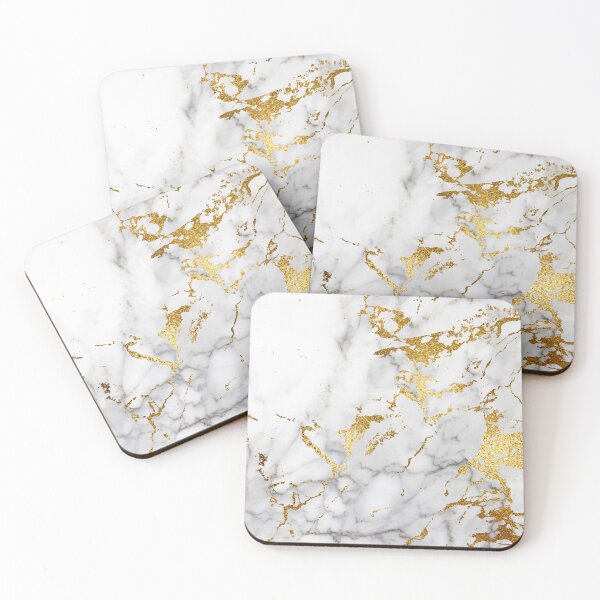 Item preview, White & gold marble  designed and sold by VibesByLia.