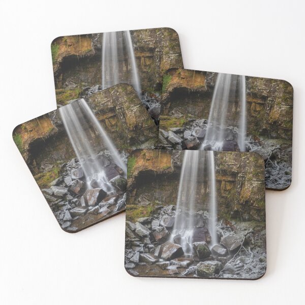 Item preview, Winter at Melincourt waterfall designed and sold by Leighton Collins.